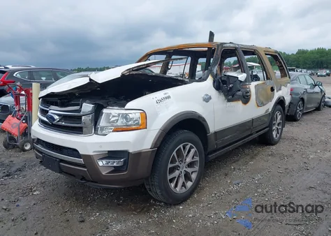 2017 Ford Expedition King Ranch z USA, uszkodzony, nr VIN 1FMJU1JT6HEA72516